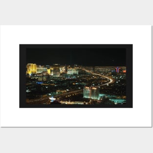 Las Vegas, Nevada, United States : Panoramic view Posters and Art